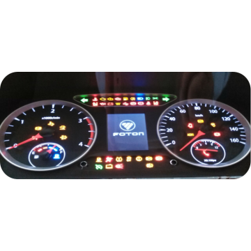 Vehicle Status Information 2D Meter Card/Plane Instrument